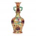 CLOBBERED DESIGN CHINESE PATTERNED VASE 19TH C.   202357776900